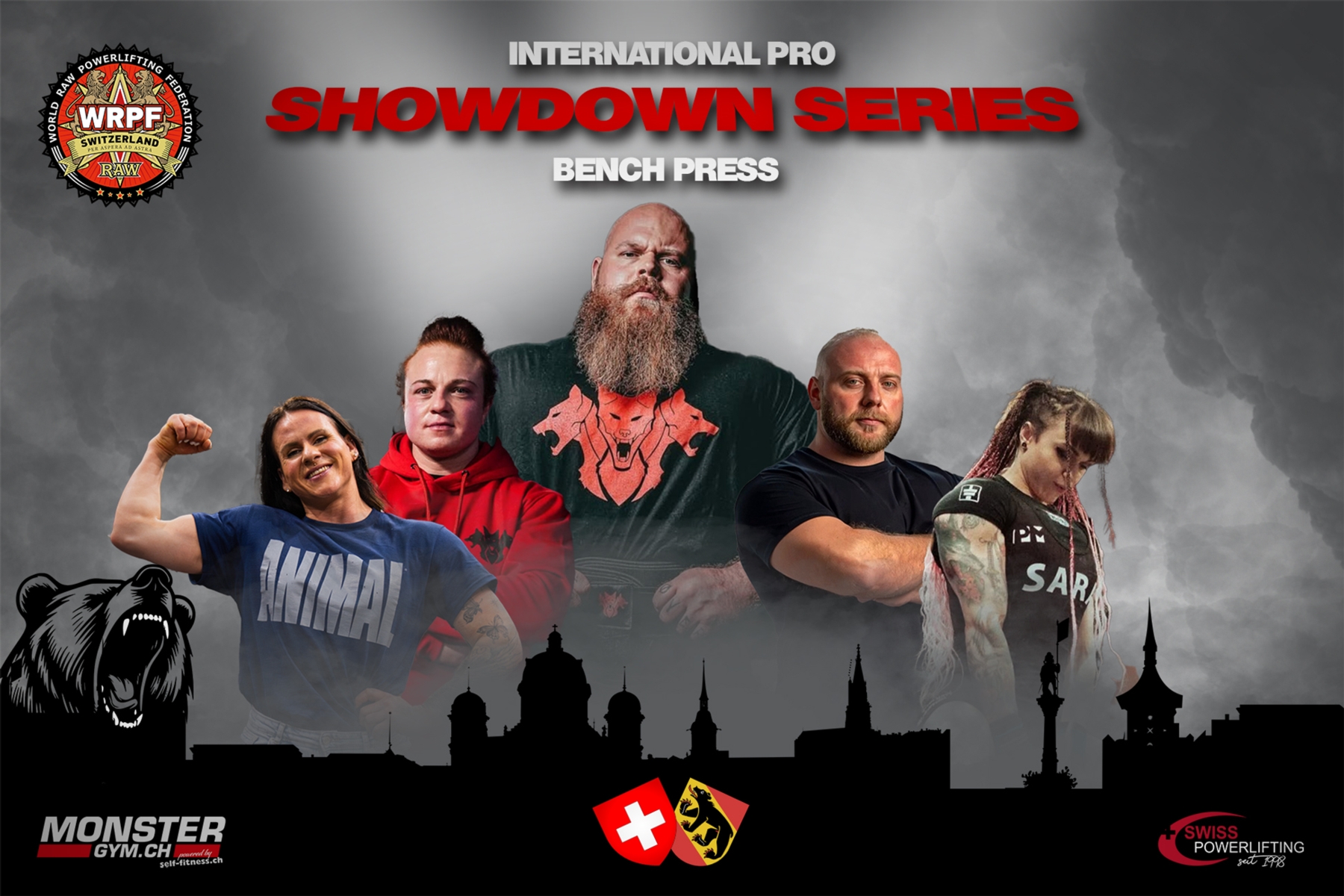 EINE SPEKTAKULÄRE SHOW - NATIONALE UND INTERNATIONALE PRO ATHLETEN IM MONSTER-GYM.CH