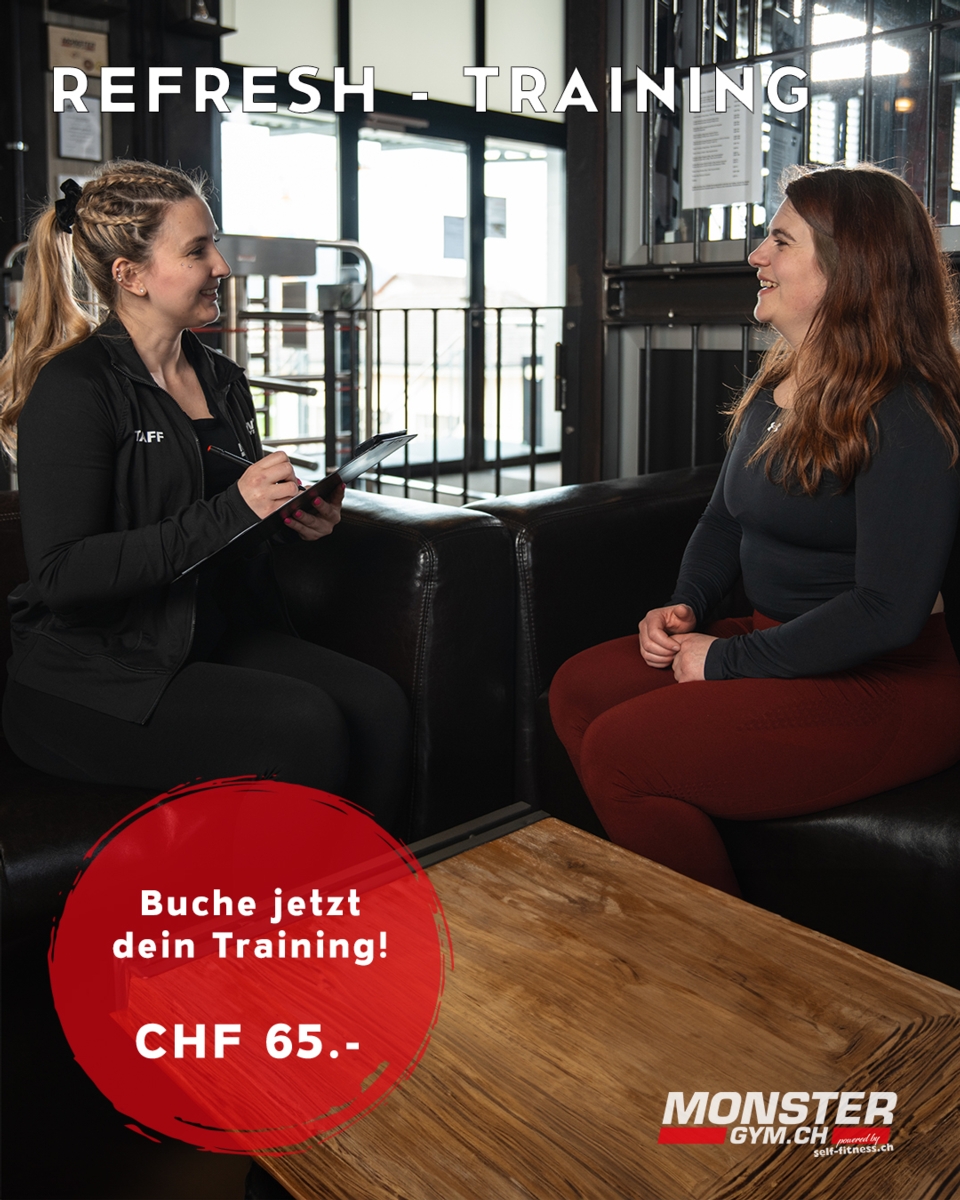 REFRESH-TRAINING - DEIN PERSONAL TRAINING, INDIVIDUELL AUF DICH UND DEINE ZIELE ZUGESCHNITTEN