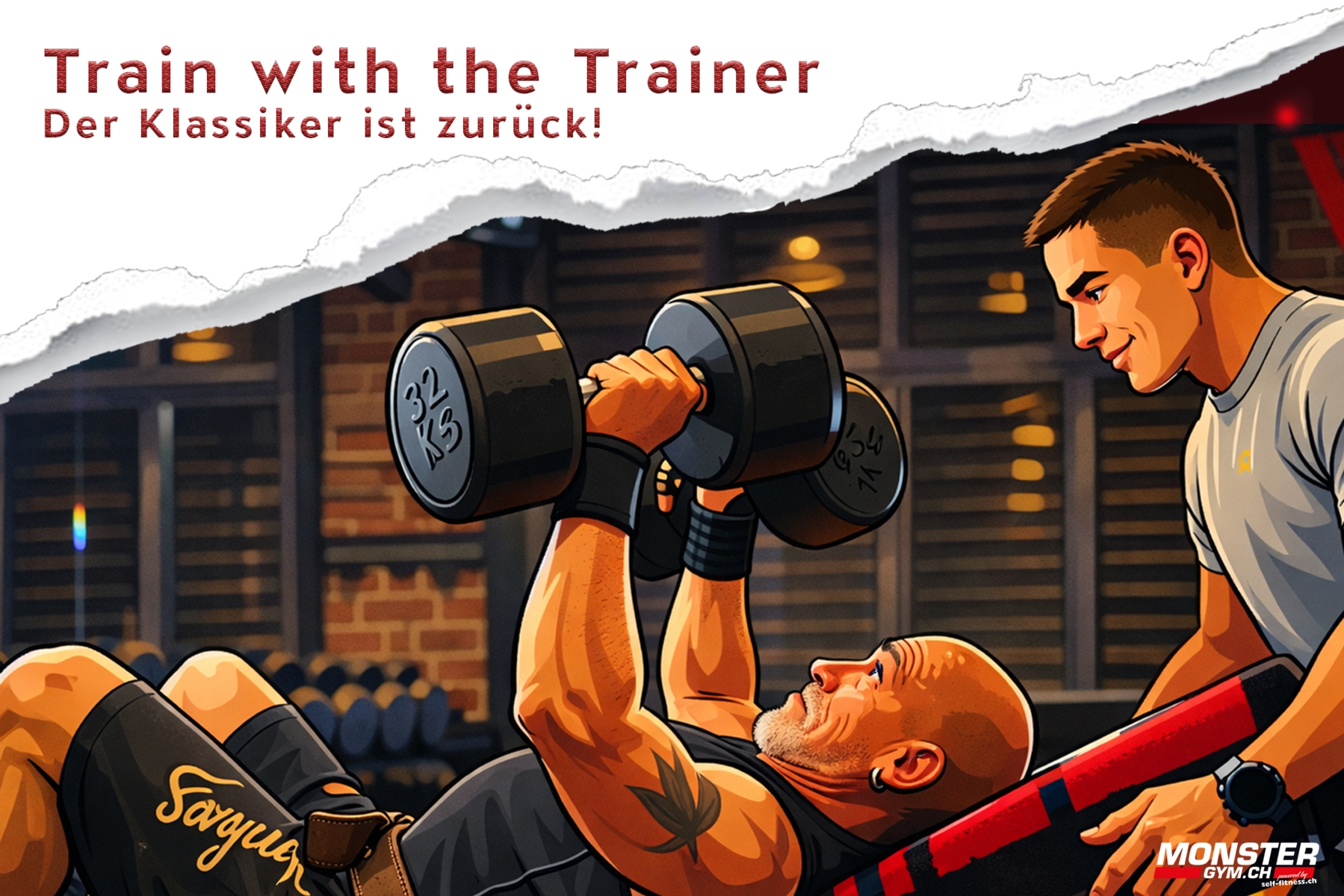 TRAIN WITH THE TRAINER - DER KLASSIKER IST ZURÜCK! 