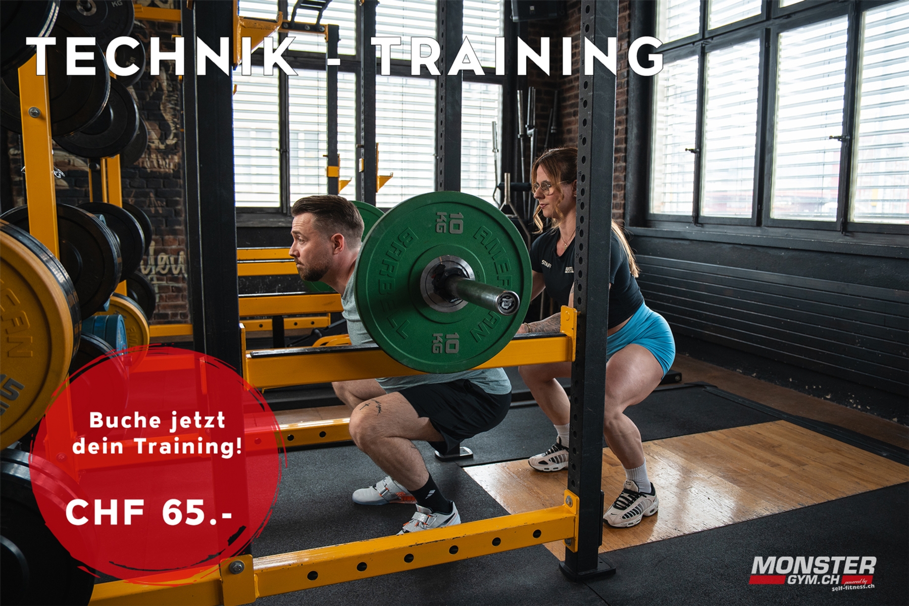 ANGEBOT TECHNIKTRAINING MIT ANJA