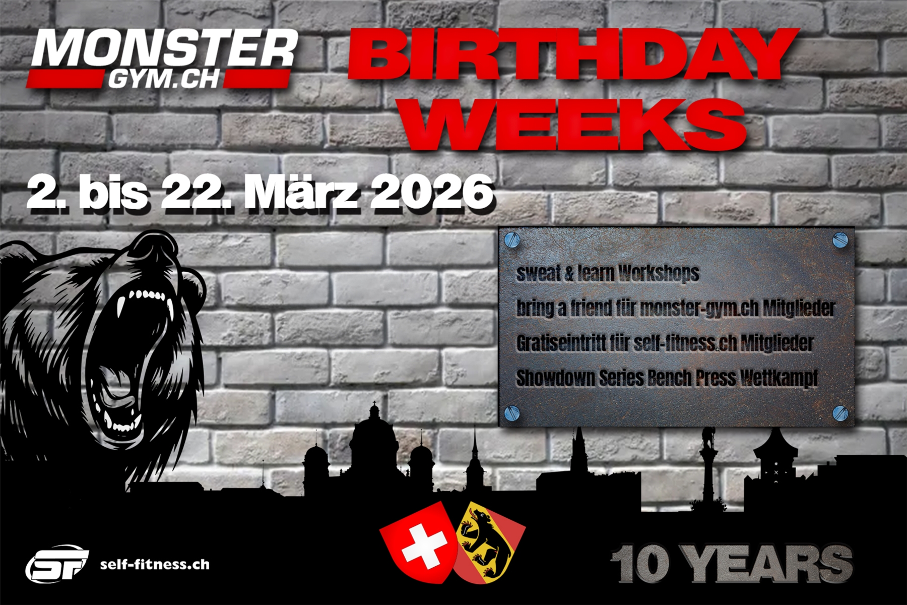 10 JAHRE monster-gym.ch - EINE GESCHICHTE VON STÄRKE UND GEMEINSCHAFT!